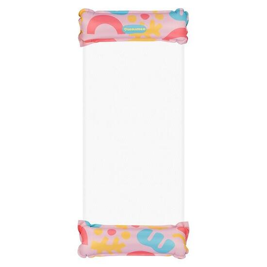 Amaca gonfiabile per acqua 137x70 cm - Rosa