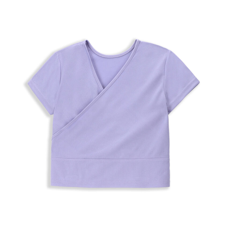 Koszulka sportowa dla dzieci Lemon Explore WL4 z krótkim rękawem crop top