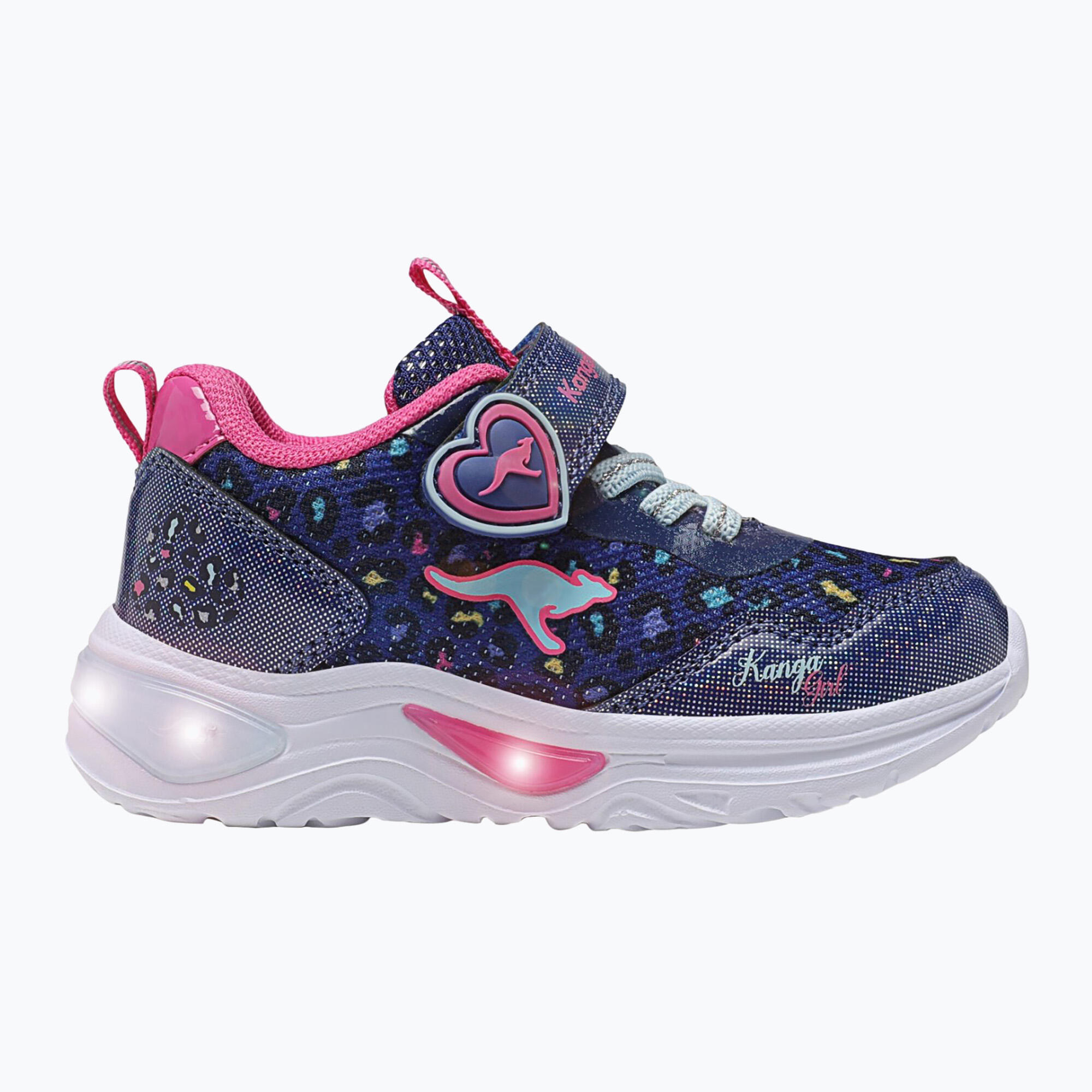 KangaROOS KX-Mega EV, Scarpe da Ginnastica, Neon Pink, 25 EU
