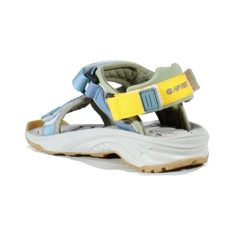 Sandales Et Tongs Enfants - HI-TEC Ula Raft  Junior - Green/Dusty 4/4