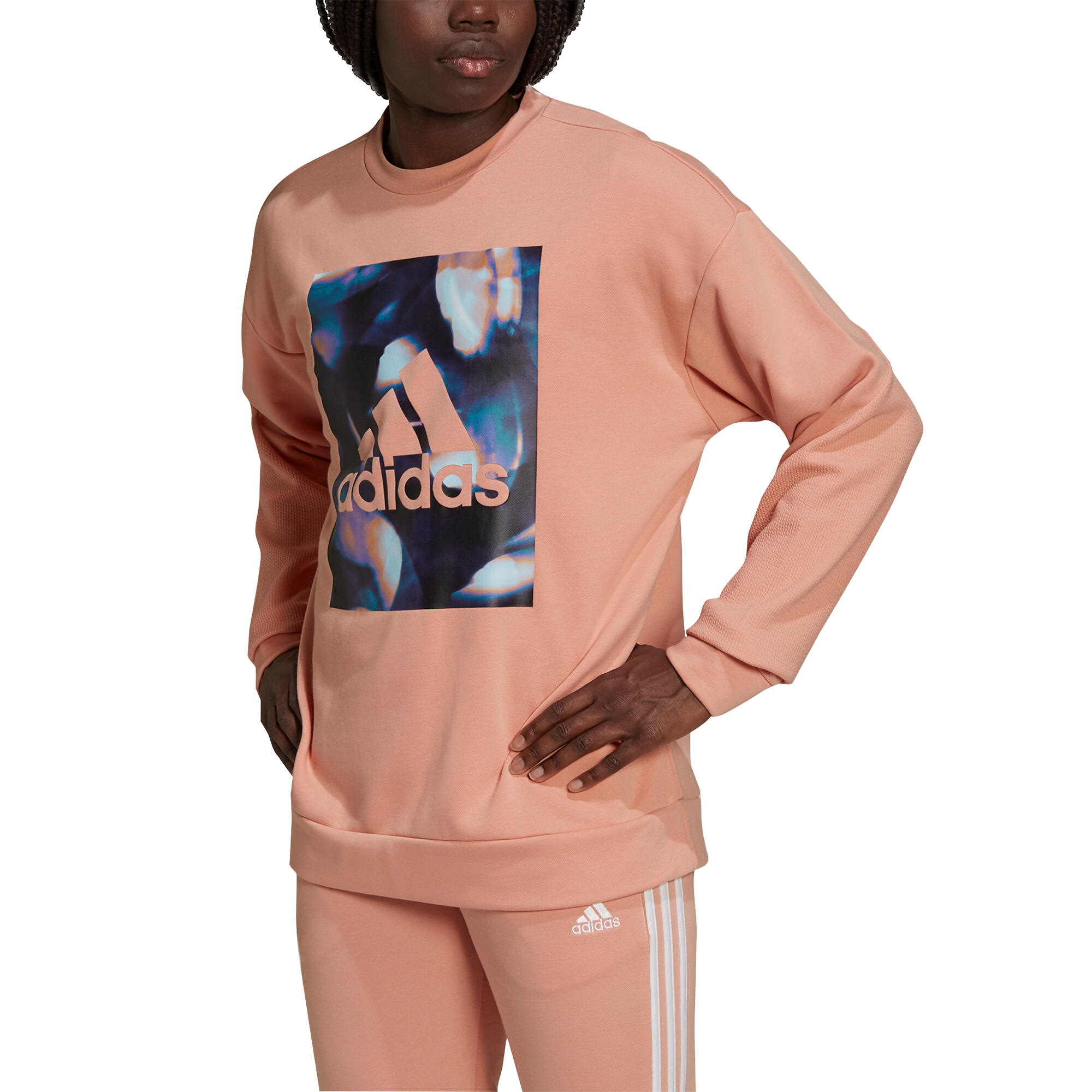 Sweatshirt femme adidas U4u Soft Knit 3/6