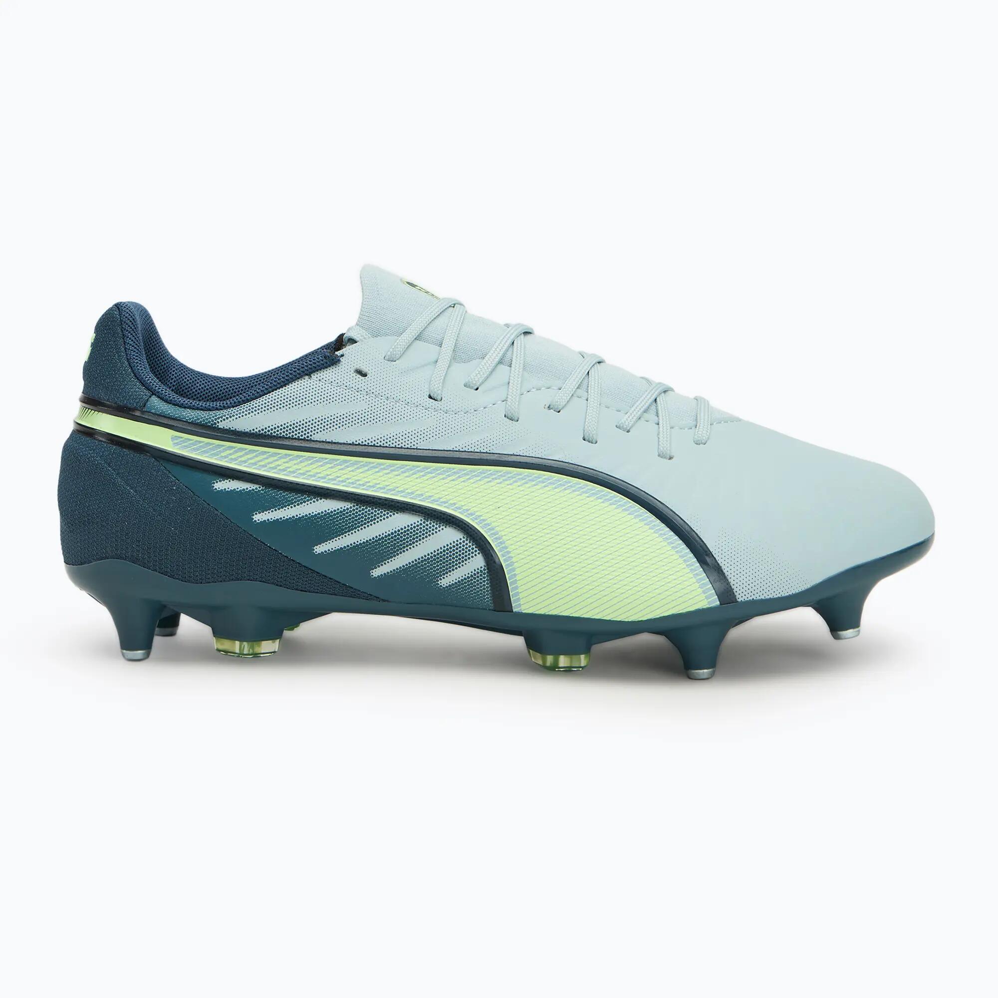 Scarpe da calcio uomo PUMA King Match MxSG ed dew/fizzy apple 2/7