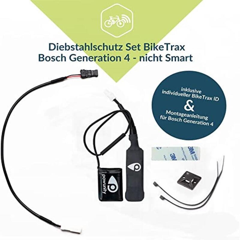 BikeTrax BoschGEN 4 bicycle GPS tracker | anti-roubo | Linha Performance