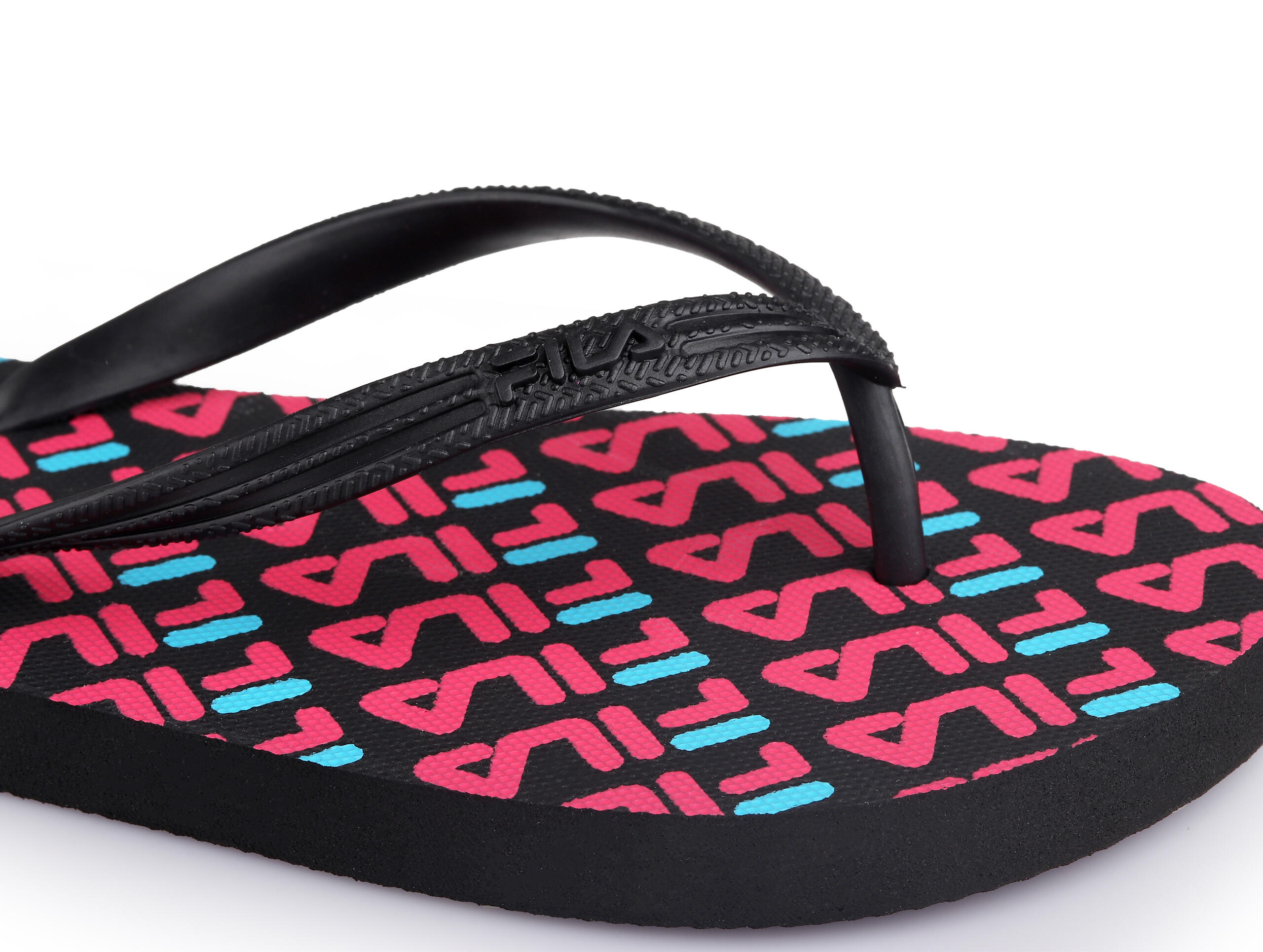 Japonki damskie Fila TROY LOGO SLIPPER 2/6