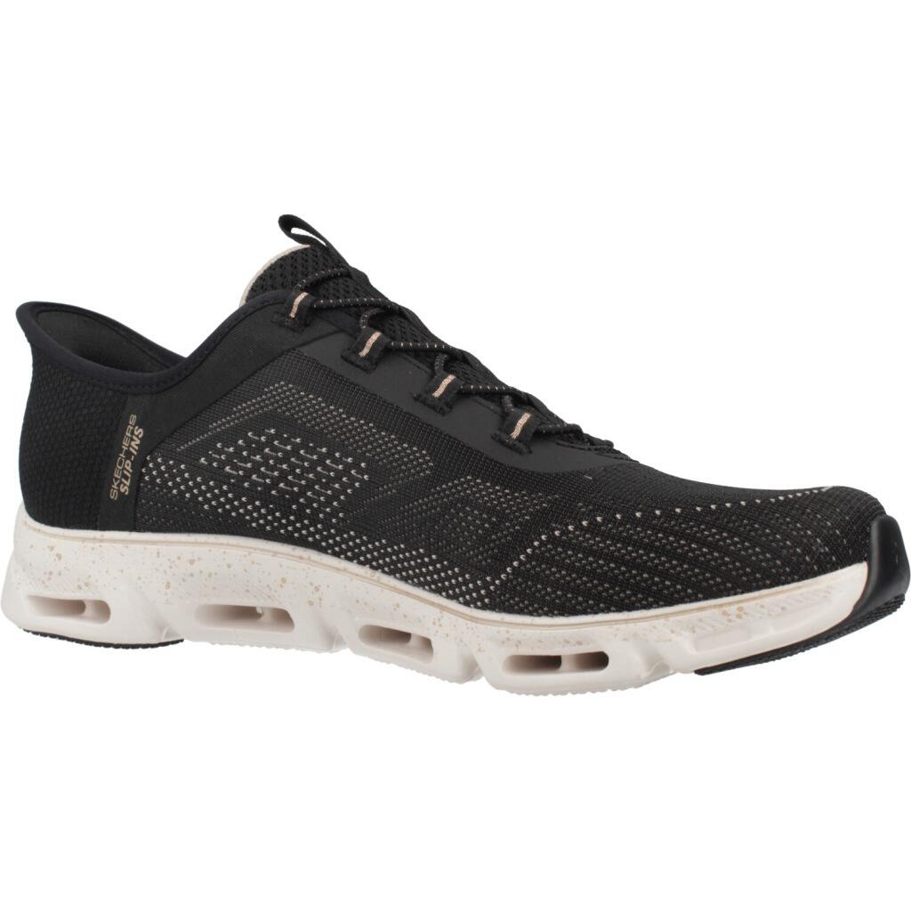 Baskets Skechers Modèle Gilde Step Gratify Couleur Noir 5/7