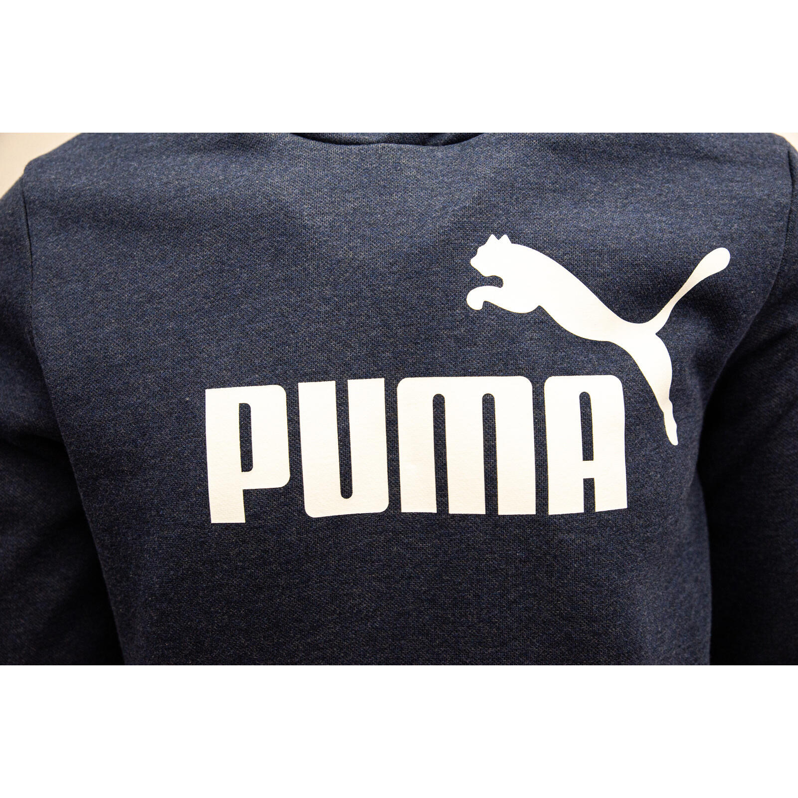 Bluza treningowa męska Puma Ess Heather Hoodie FL 4/4