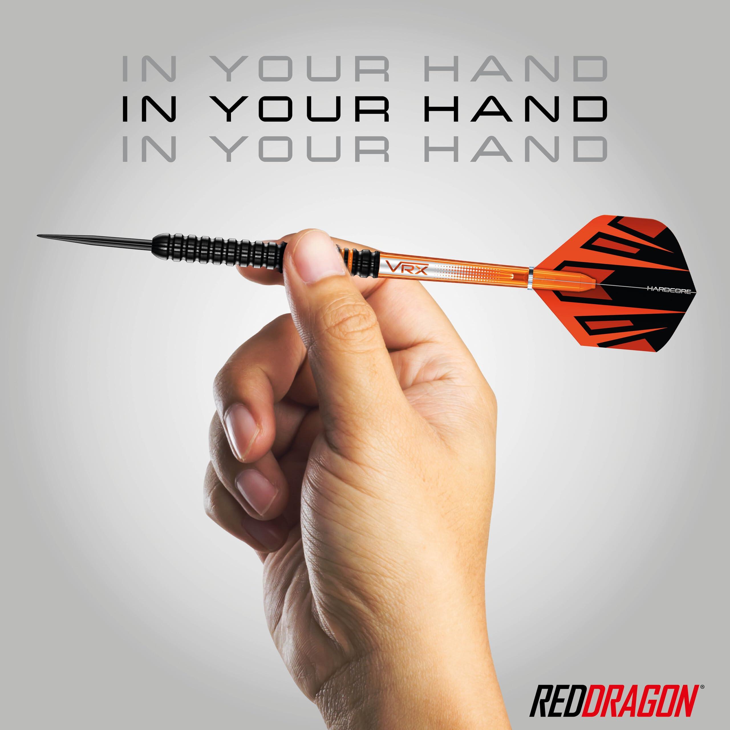Red Dragon Amberjack Pro 1|26g Tungsten Darts Set with Flights & Stems 5/7