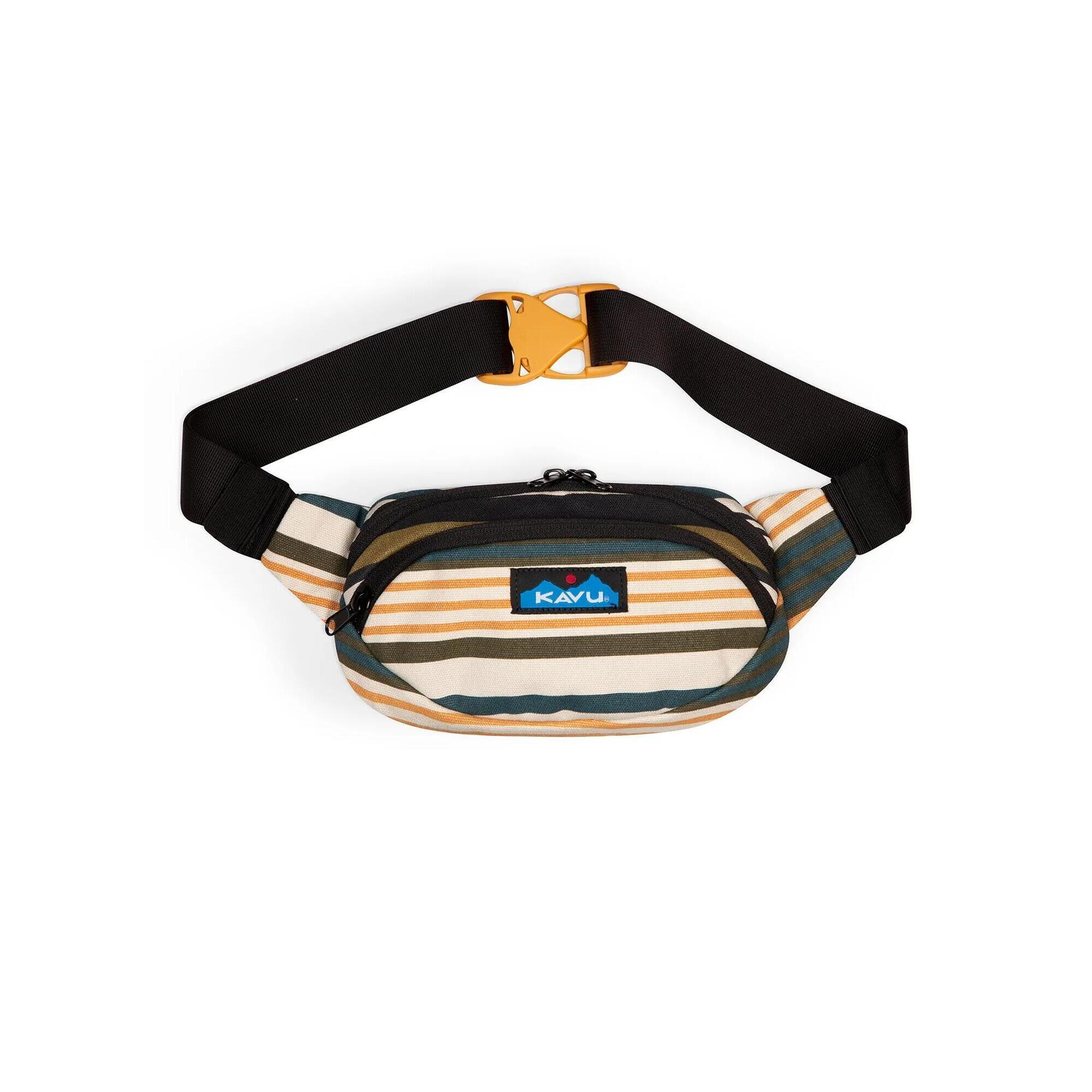 Torebka biodrowa Kavu Canvas Spectator - kelp stripe
