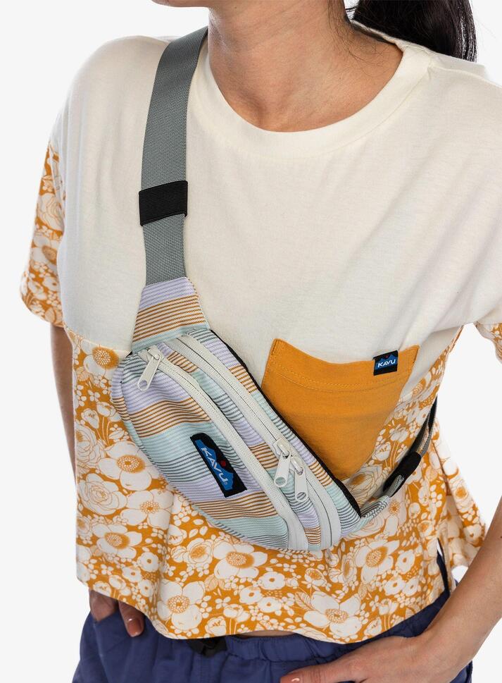 Torebka biodrowa Kavu Spectator - serene stripe