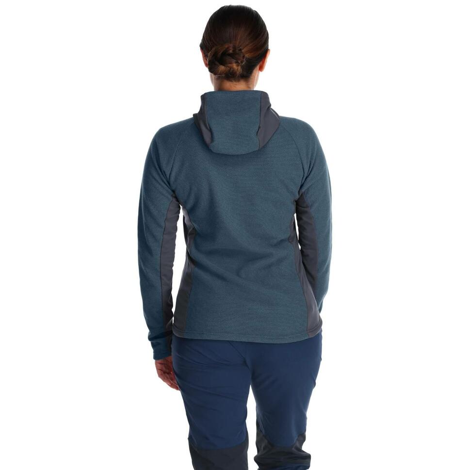 Bluza polarowa damska Rab Capacitor Hoody z kapturem