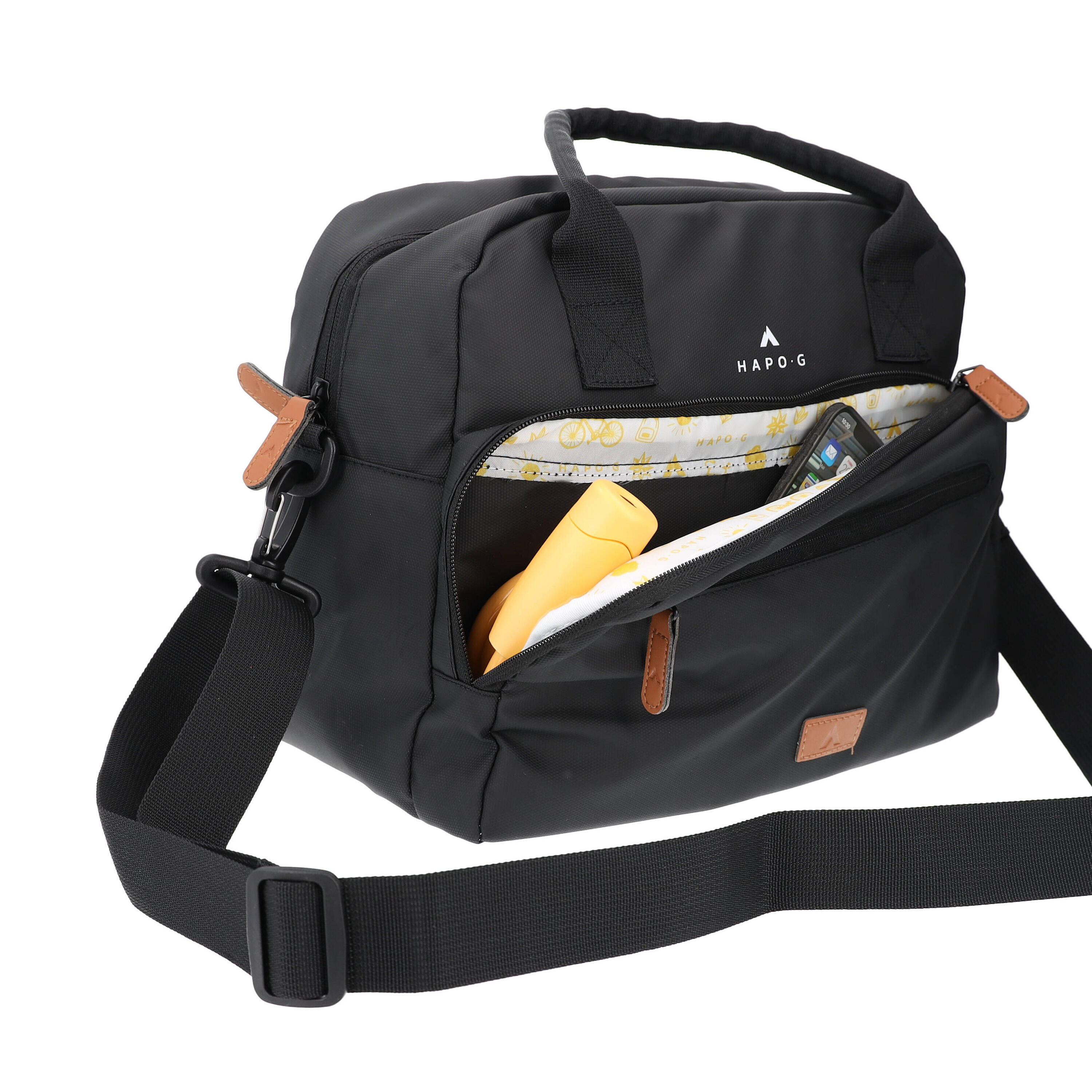 Sacoche arrière vélo 14L NOIR 4/7