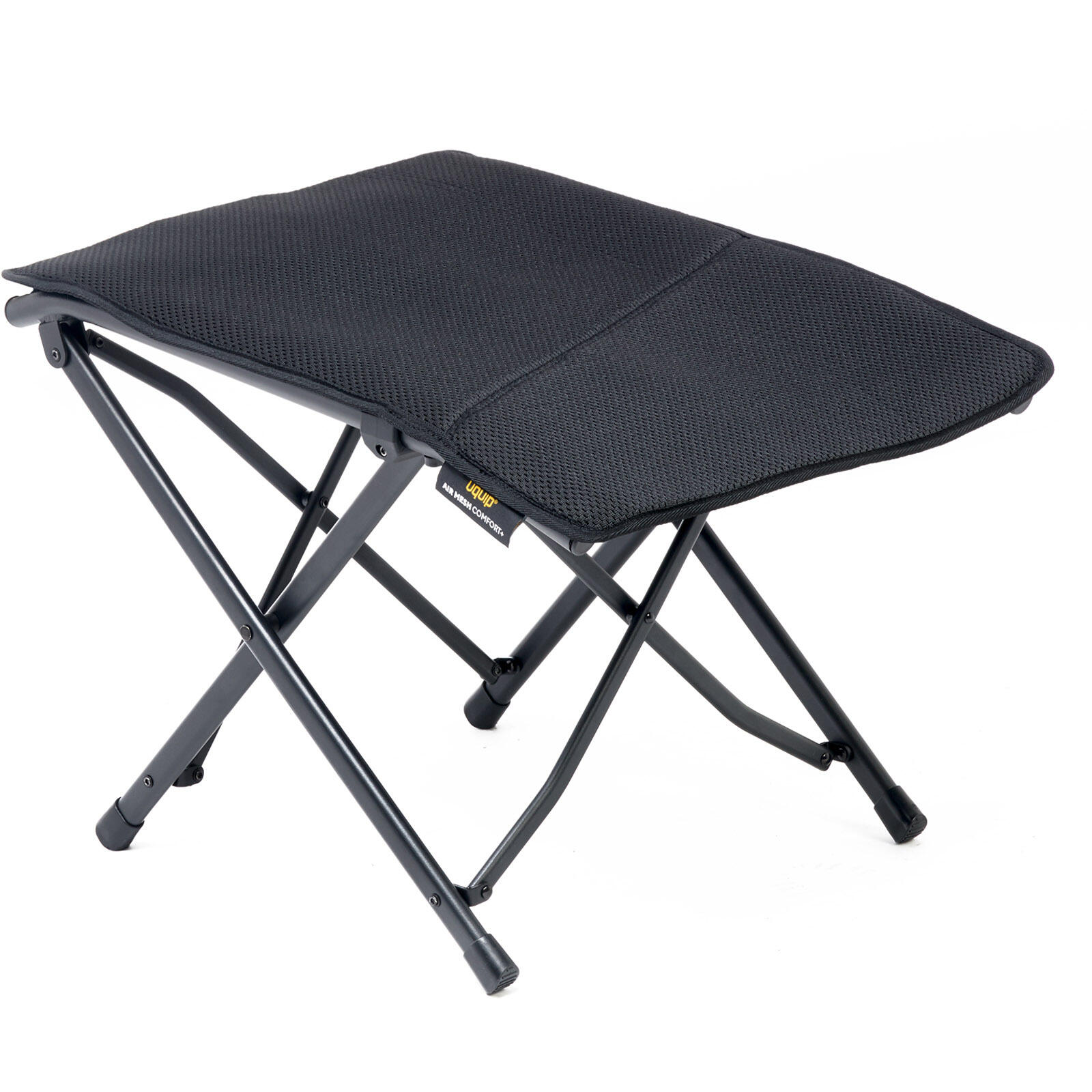 UQUIP Voetsteun Finley Air Mesh Voetsteun Campingstoel Vouwstoel Kruk Staal