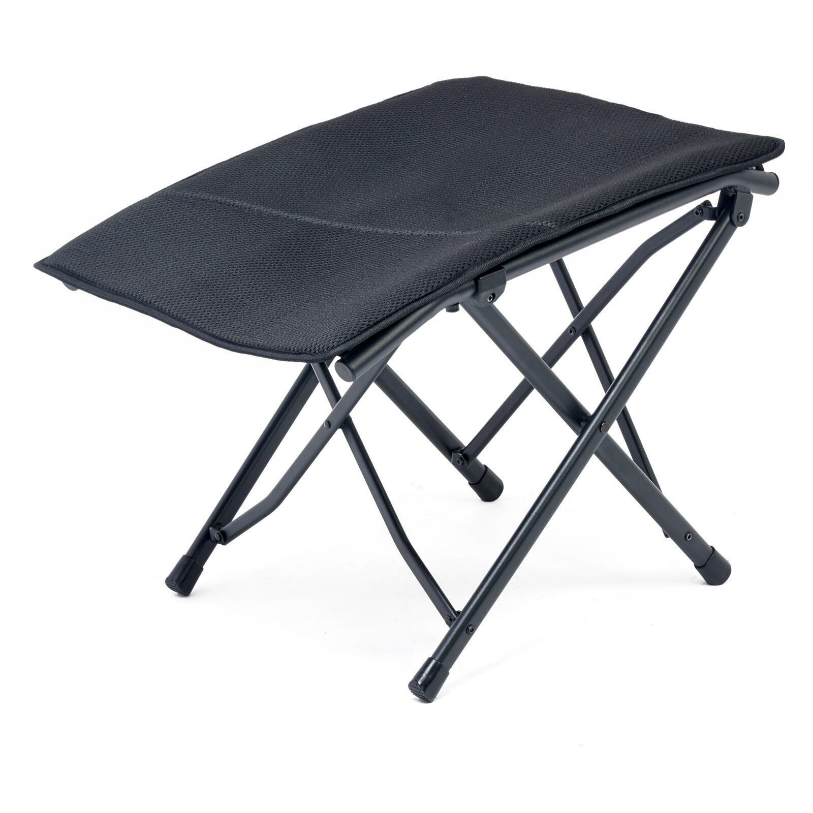 Reposapiés Finley Air Mesh Silla de camping plegable Taburete Acero 2/7