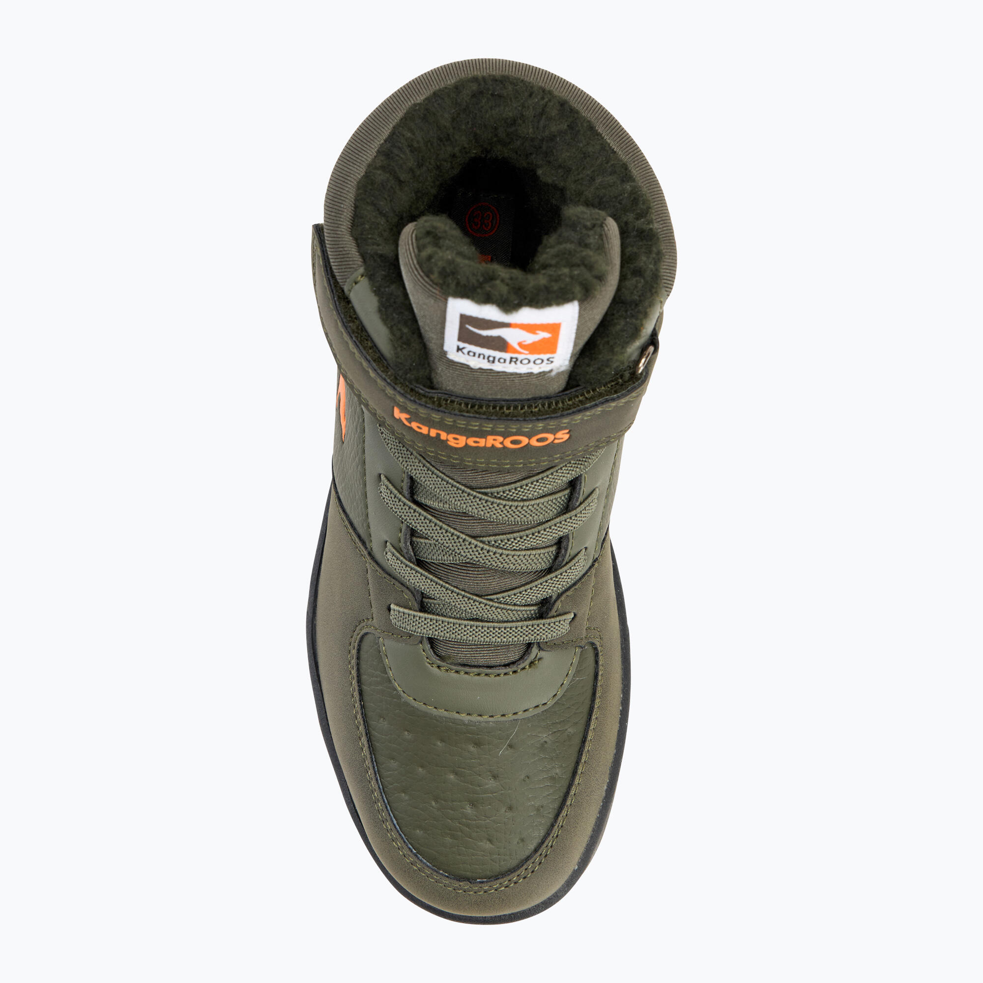 Scarpe per bambini KangaROOS K-CP Bound Mid EV military 5/5