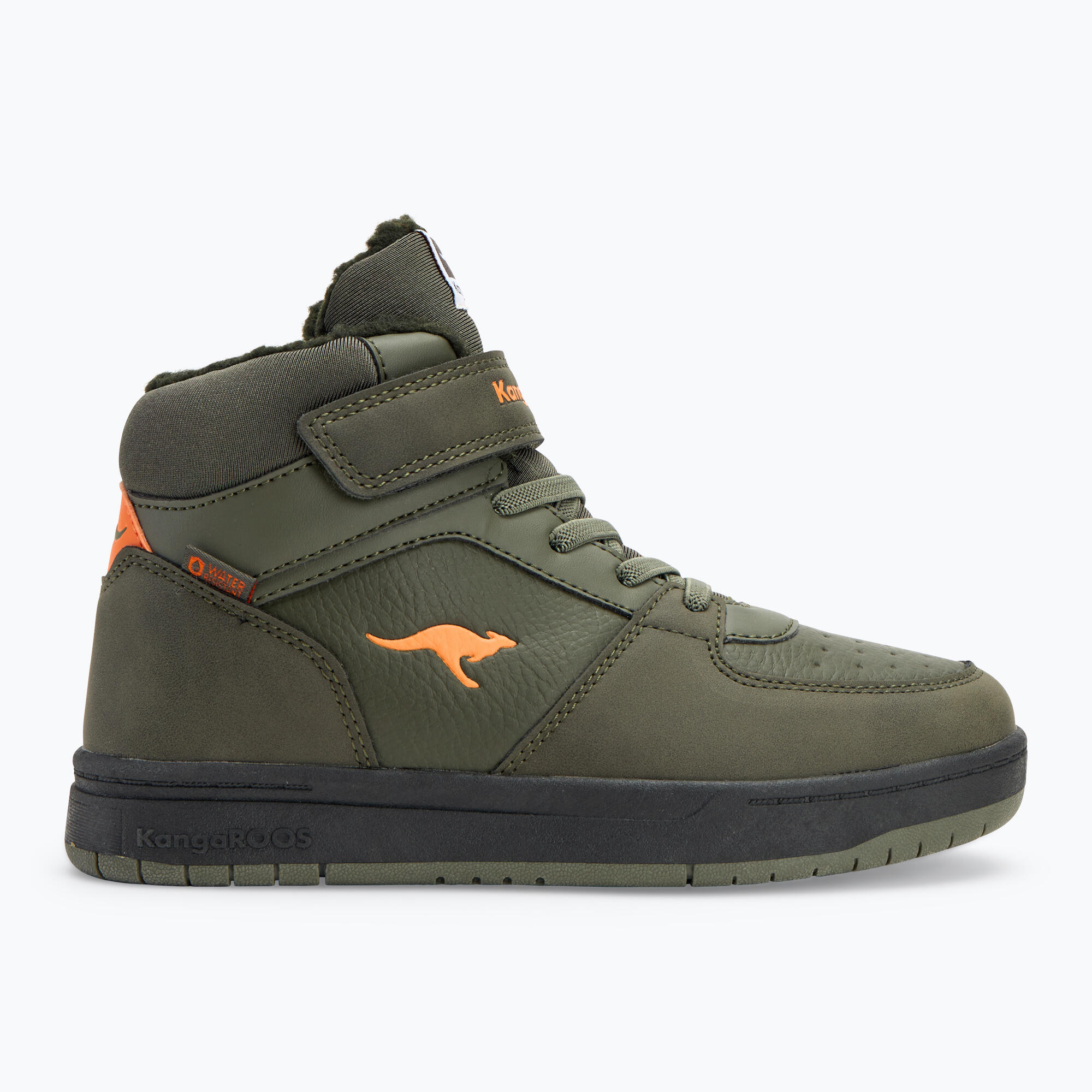 Scarpe per bambini KangaROOS K-CP Bound Mid EV military 2/5