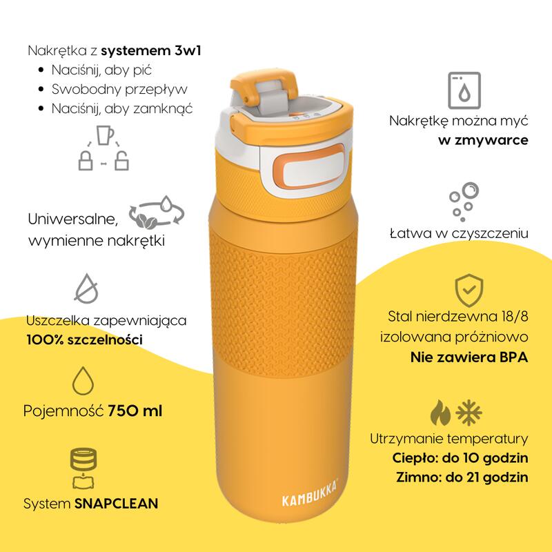 Butelka termiczna KAMBUKKA Elton 750 ml Mango Maniac