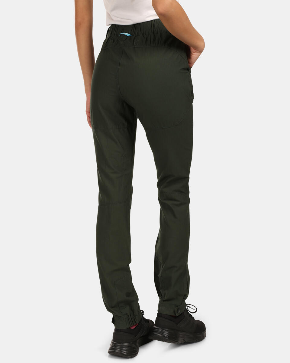 Pantalon femme Kilpi Jasper-W de randonnée, vert 2/7
