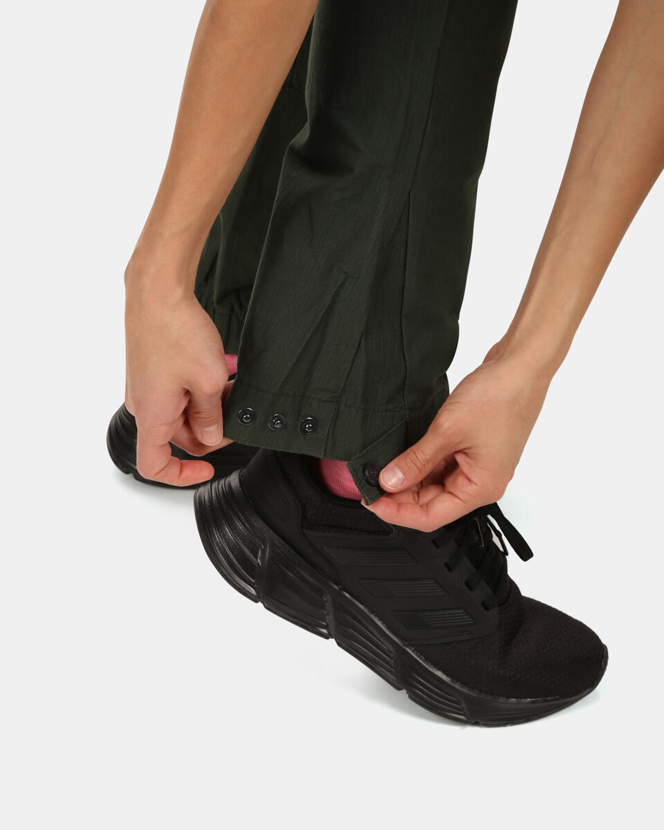 Pantalon femme Kilpi Jasper-W de randonnée, vert 4/7