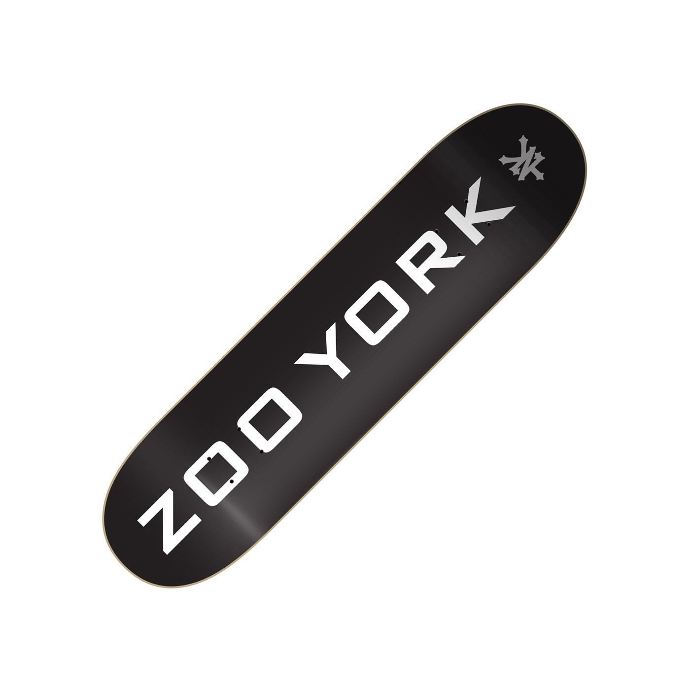ZOO YORK Zoo York Classic Logo Block Tábua De Skate - 8" - Preto