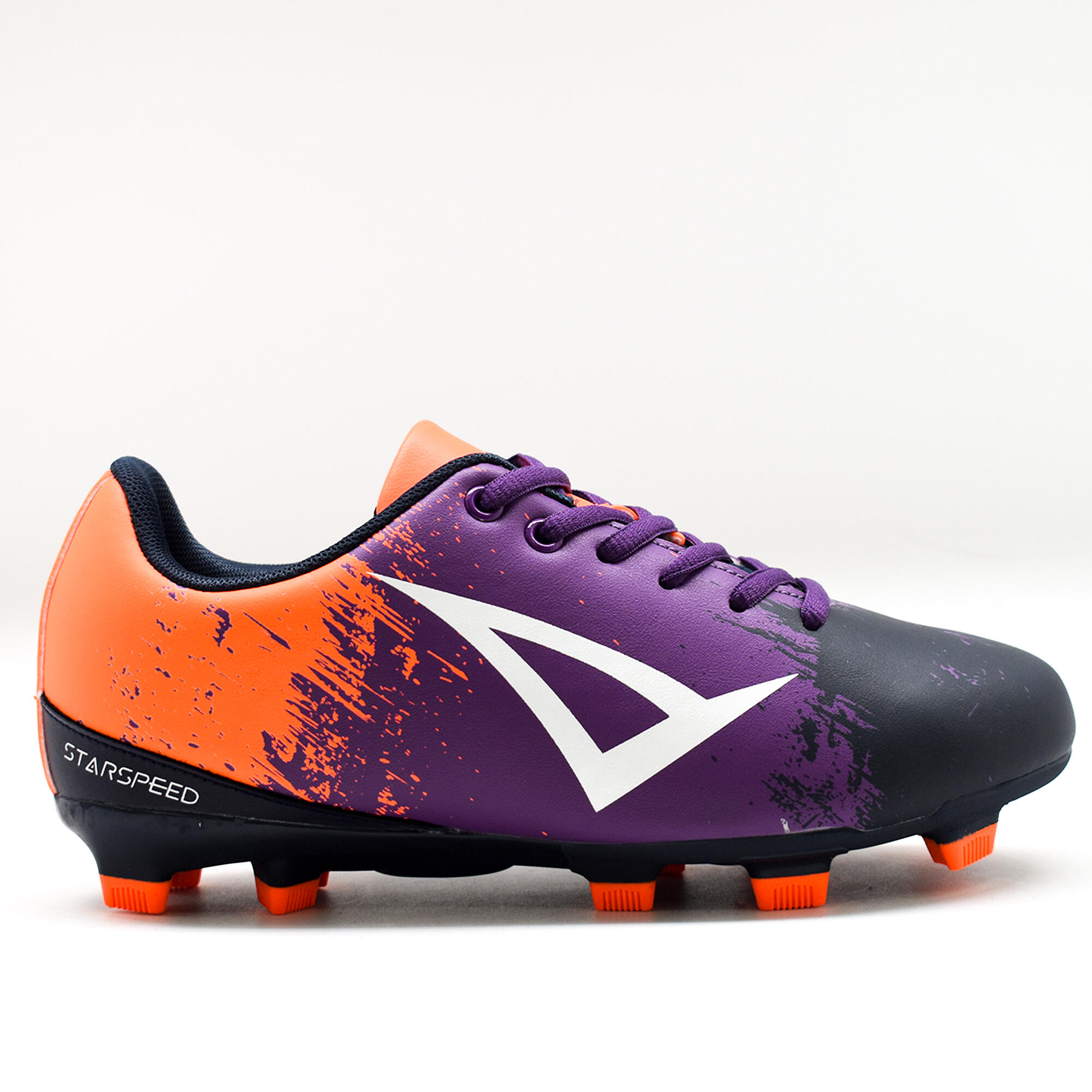 Legea - Chaussure De Football Legea Modèle Starspeed - Chaussures De Football - Blanc|orange|violet - 46 - Decathlon