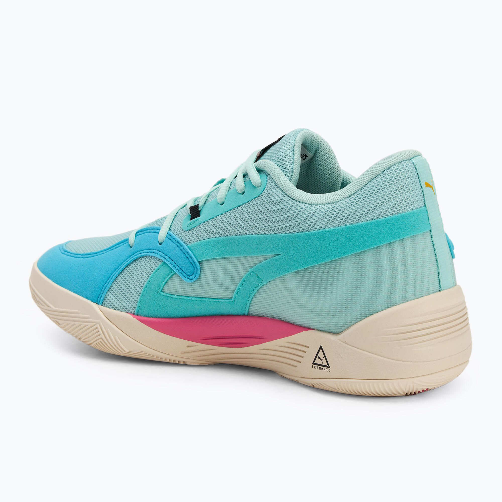 Chaussures homme PUMA TRC Blaze Court eggshell elektro pool 3/7