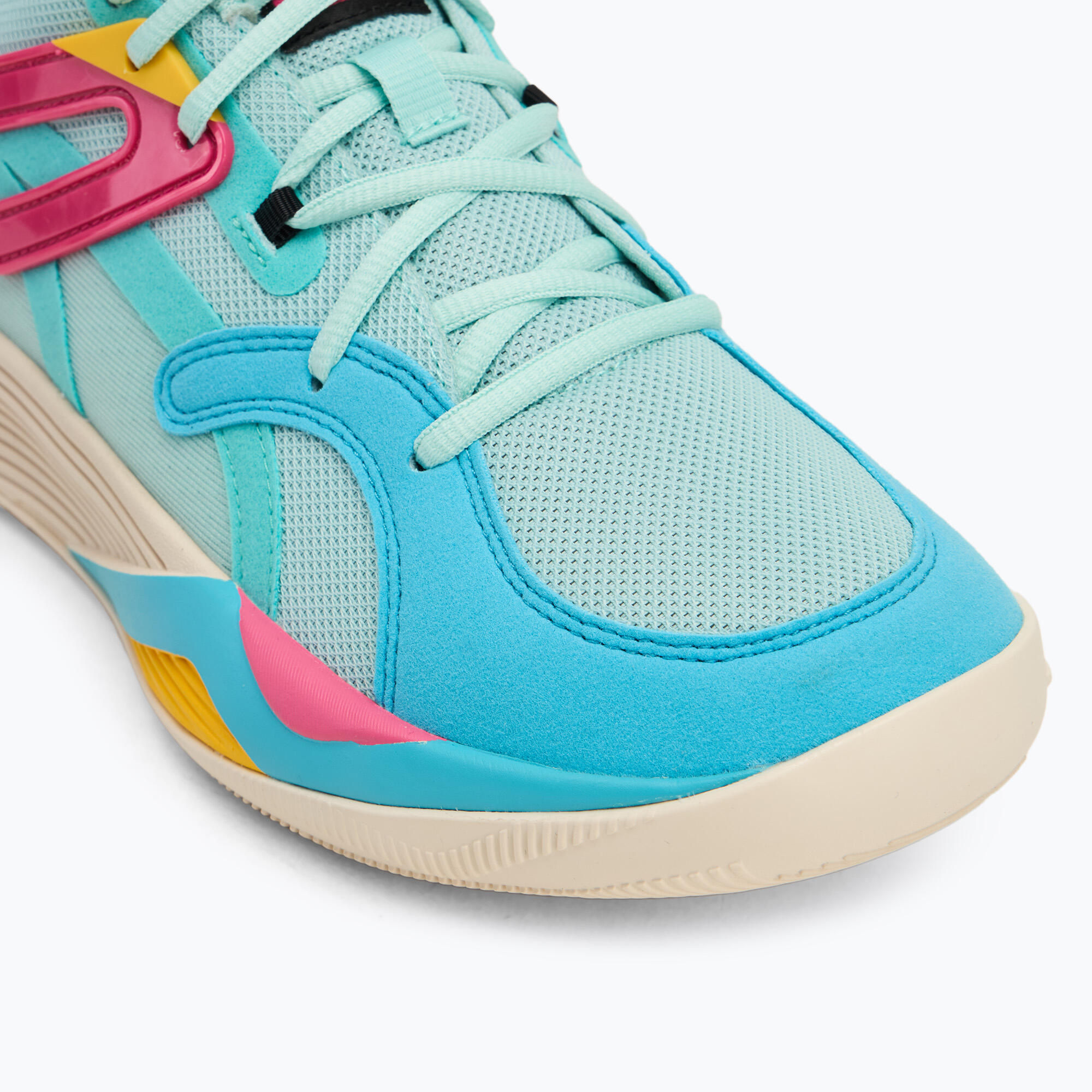 Chaussures homme PUMA TRC Blaze Court eggshell elektro pool 7/7