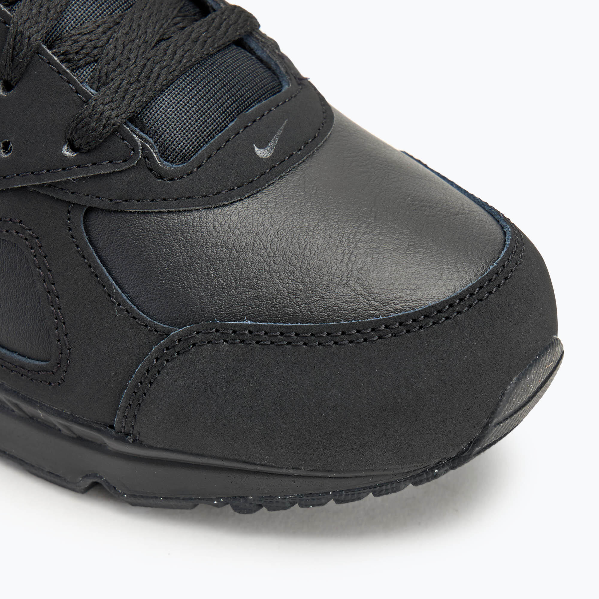"Air Max" Sneaker für , Leder Herren Dreifaches Schwarz 7/7