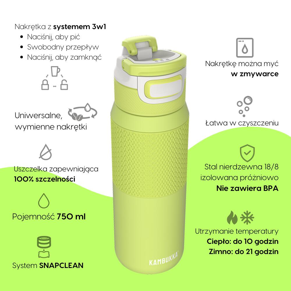 Termo láhev Termoska Elton 750 ml Mojito Summer 2/7