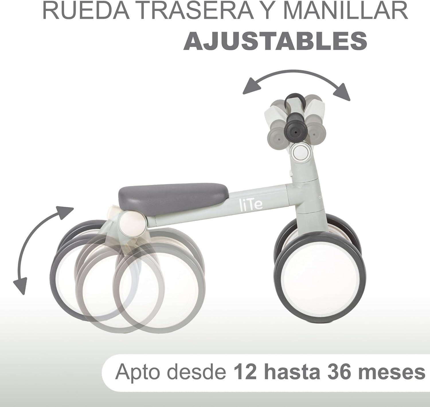 OLMITOS-Bicicleta de equilibrio sin pedales - correpasillos bebé 1 año 2/4