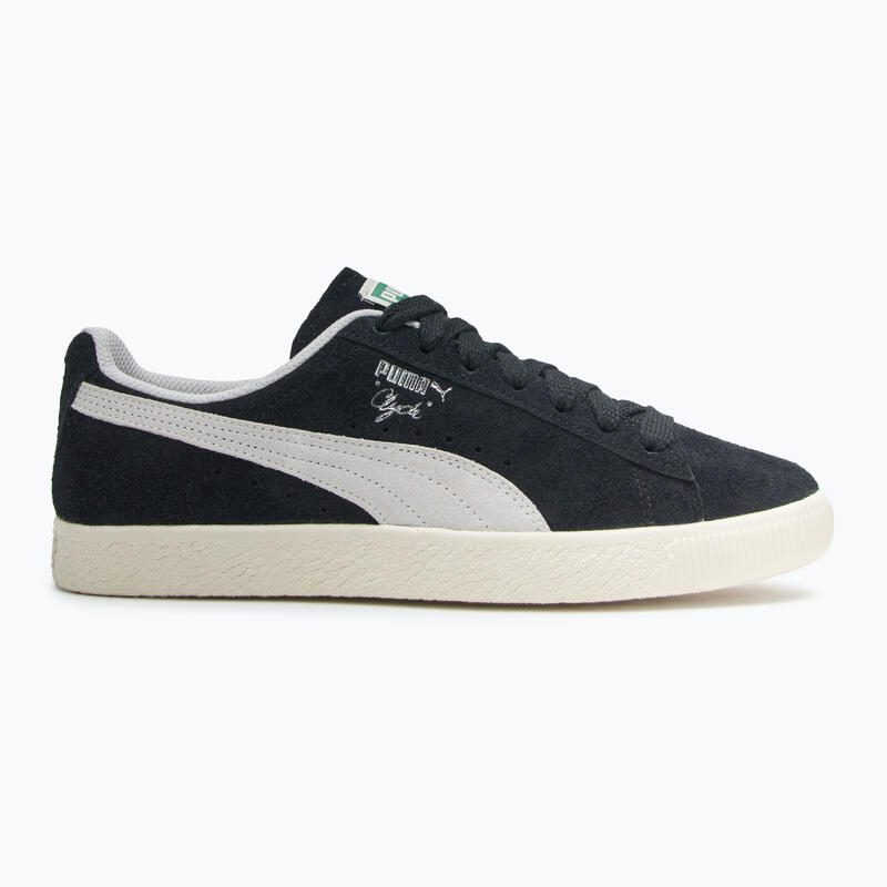 Pantofi PUMA Clyde Hairy Suede pumaed ivory