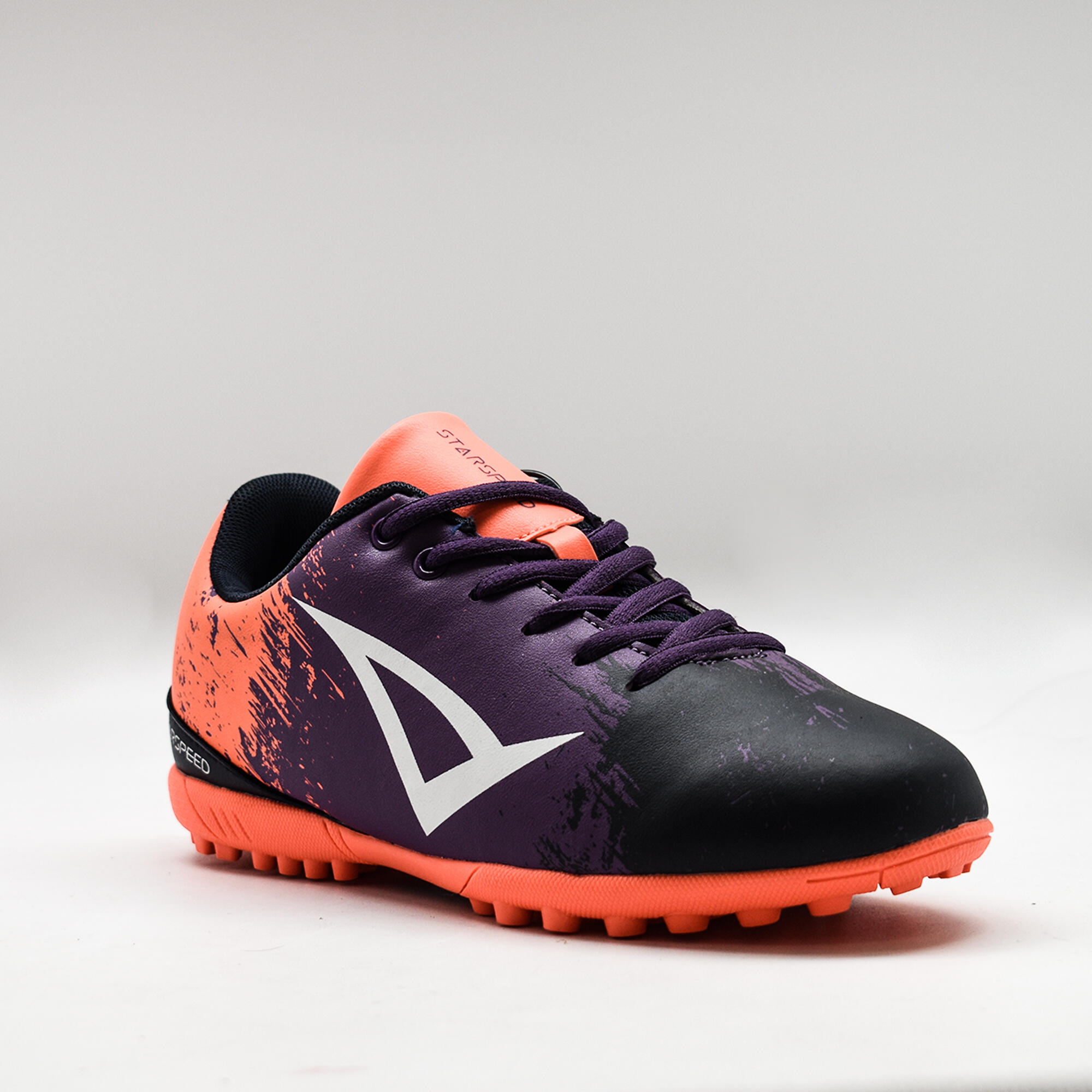 Hallenschuh STARSPEED orange violett 3/6