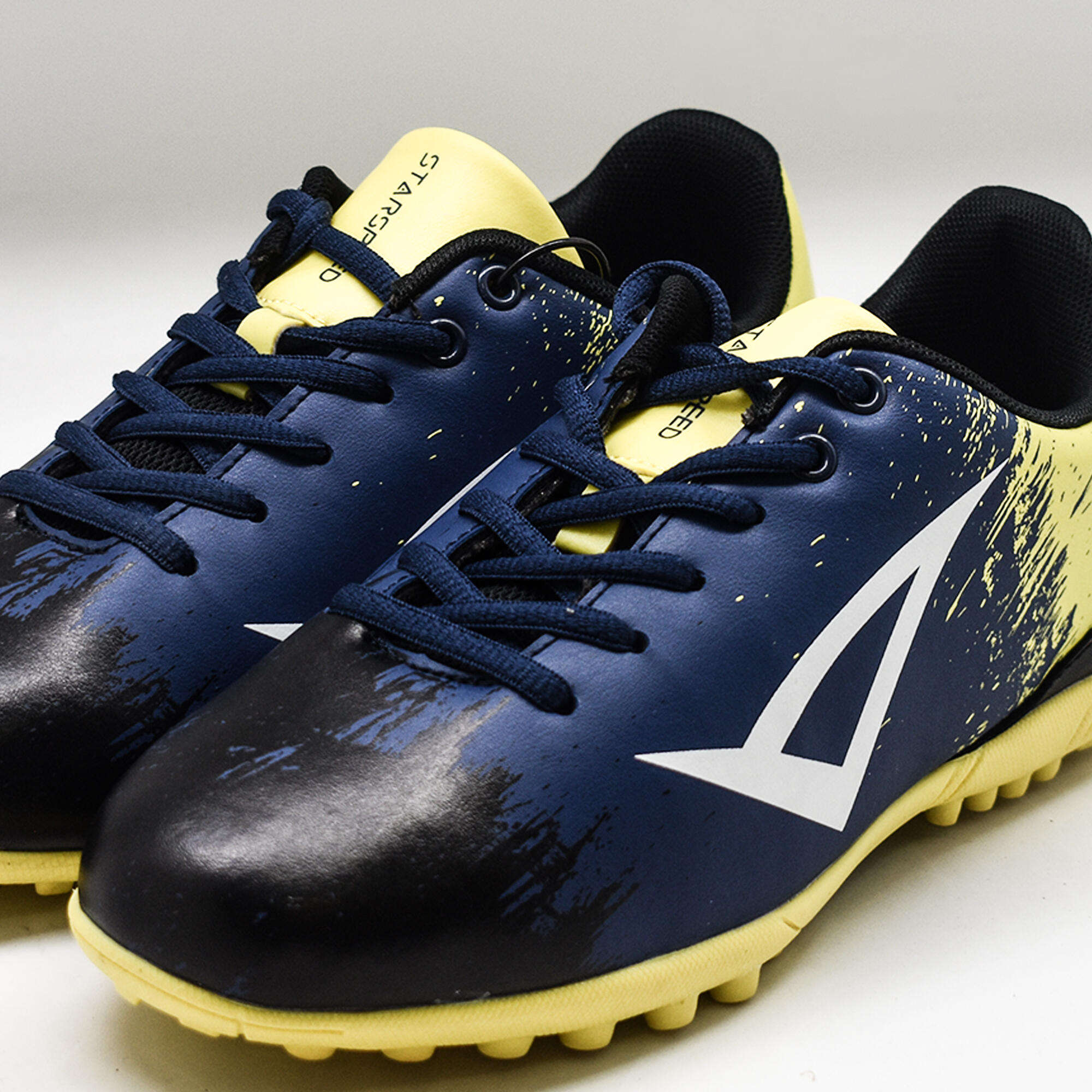 Scarpa da calcetto STARSPEED giallo blu 4/6