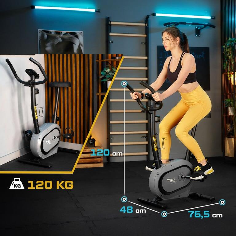 Vélo d'appartement magnétique Trex Sport FLEXO TX-450MB roue d'inertie 6 kg gris 5/7