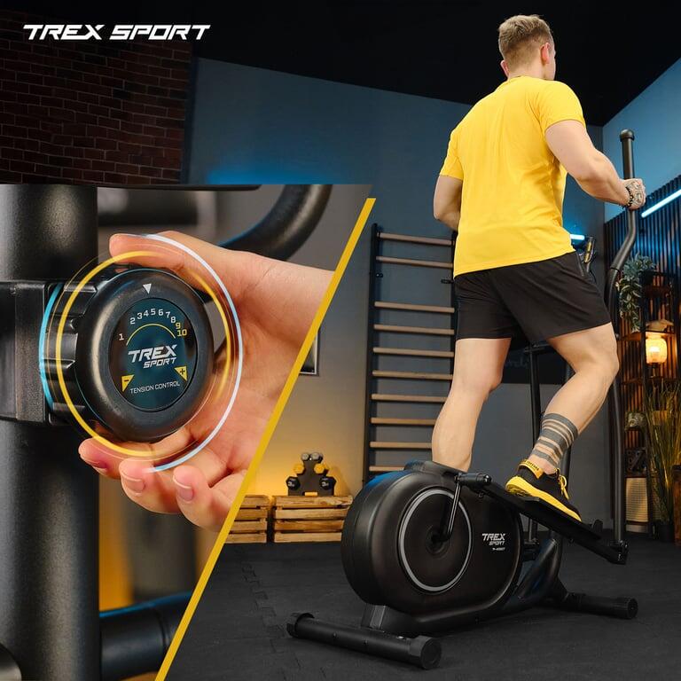 Vélo elliptique magnétique, volant d'inertie 6 kg Trex Sport DASH, max. 120 kg 2/7