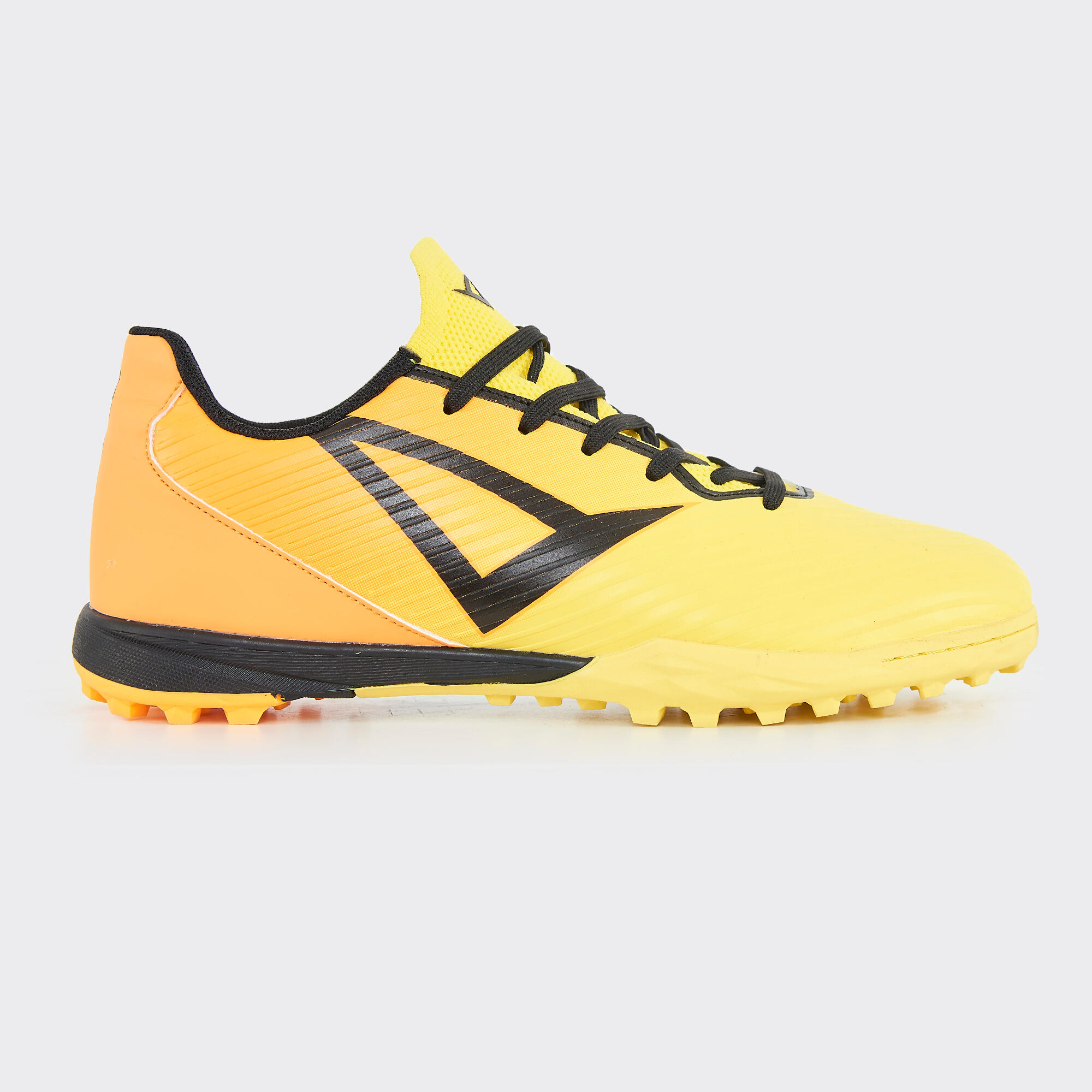 Legea - Chaussure De Football Delta Outdoor - Chaussures De Futsal - Jaune|orange - 35 - Decathlon