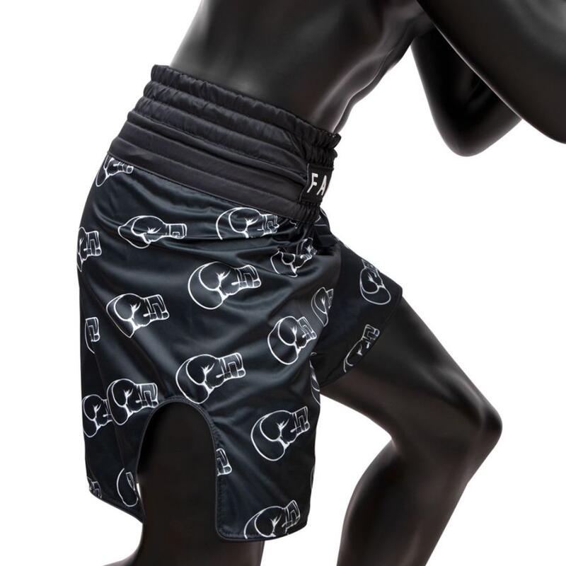 Pantaloni scurți de box Fairtex Boxing Trunks BT2006 „Motif”.