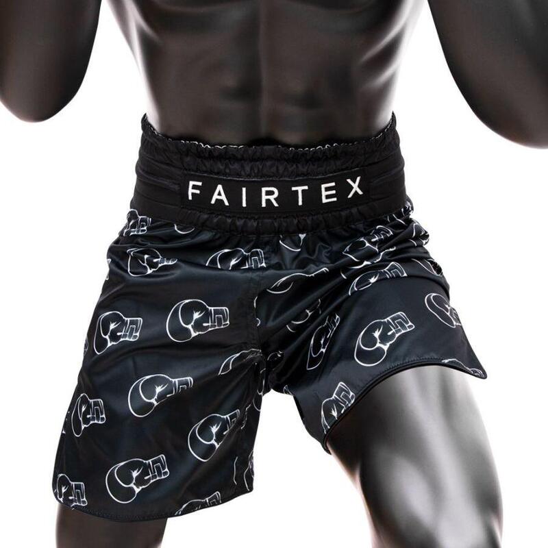 Pantaloni scurți de box Fairtex Boxing Trunks BT2006 „Motif”.