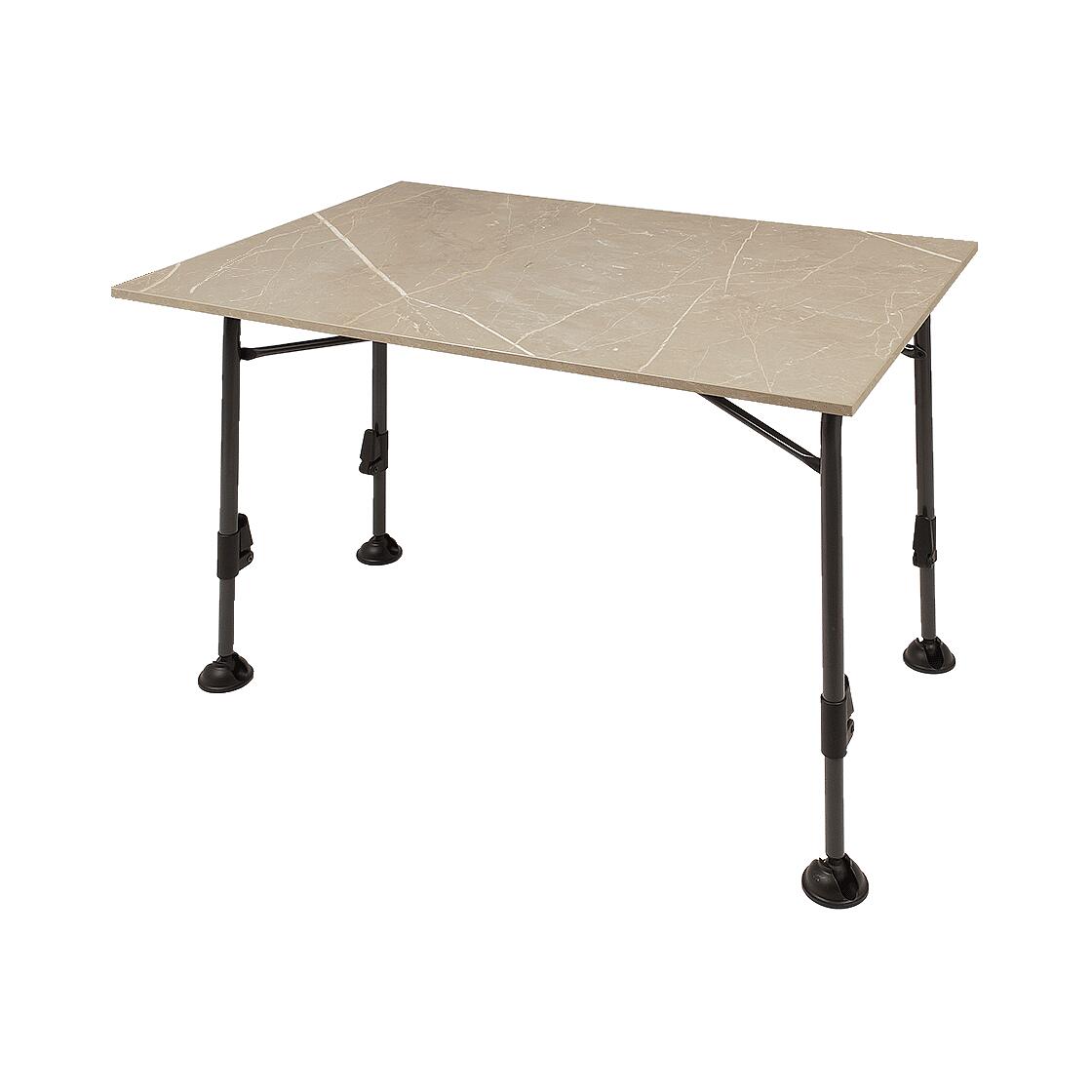 TRAVELLIFE Mirano table exteriolit top taupe 80x60 - Camping table