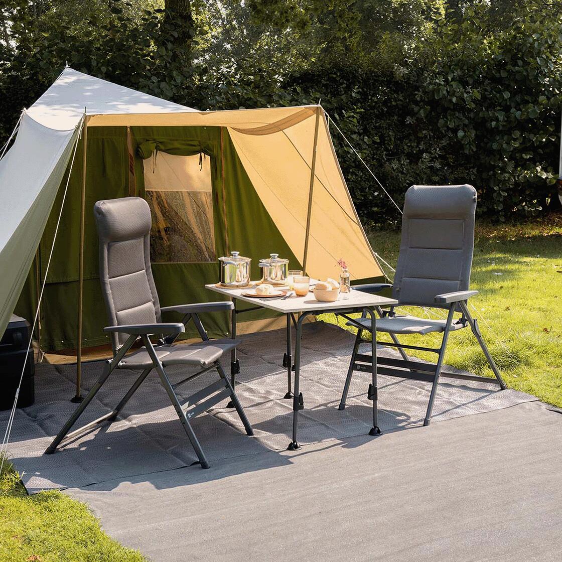 Travellife Mirano Campingtisch taupe 80 2/4