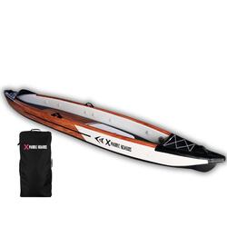 Canoë Kayak Gonflable 2 places dropstitch 470 x 80 x 42cm K-Black