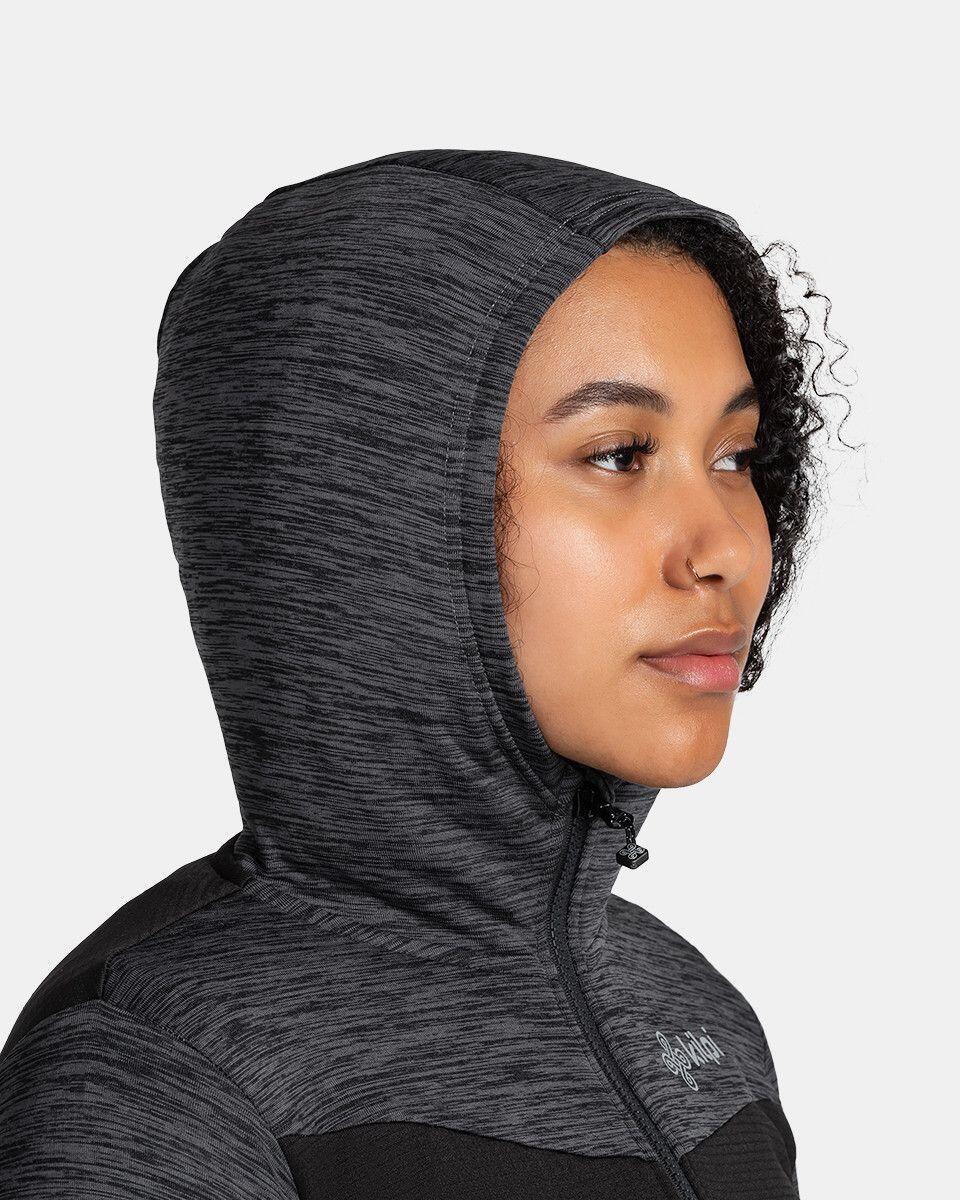 Sudadera polar SEVELEN-W mujer KILPI Negro 3/5