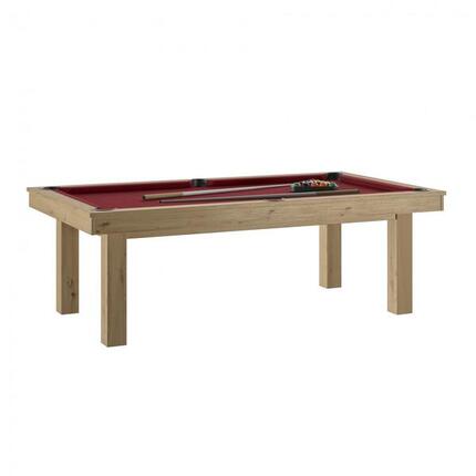 BILLARD LAFITE CHENE SABLE - DRAP VERT AVEC PLATEAUX TABLE