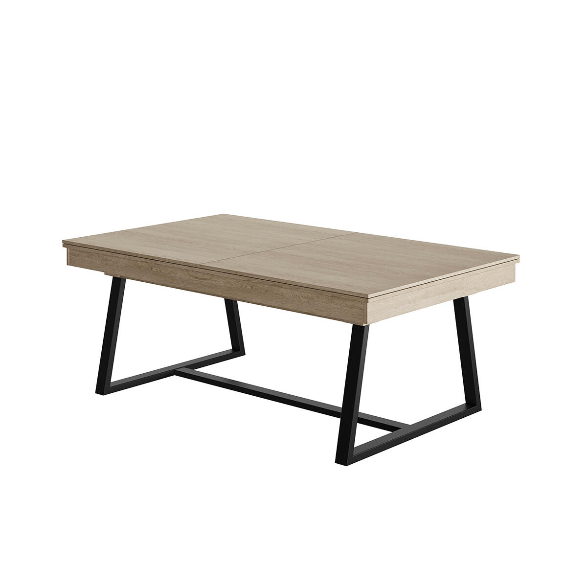 BILLARD BRIO OSLO - PIEDS NOIR - DRAP GREY 2/6