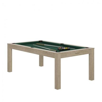 BILLARD CHARME OSLO - DRAP VERT AVEC PLATEAUX TABLE
