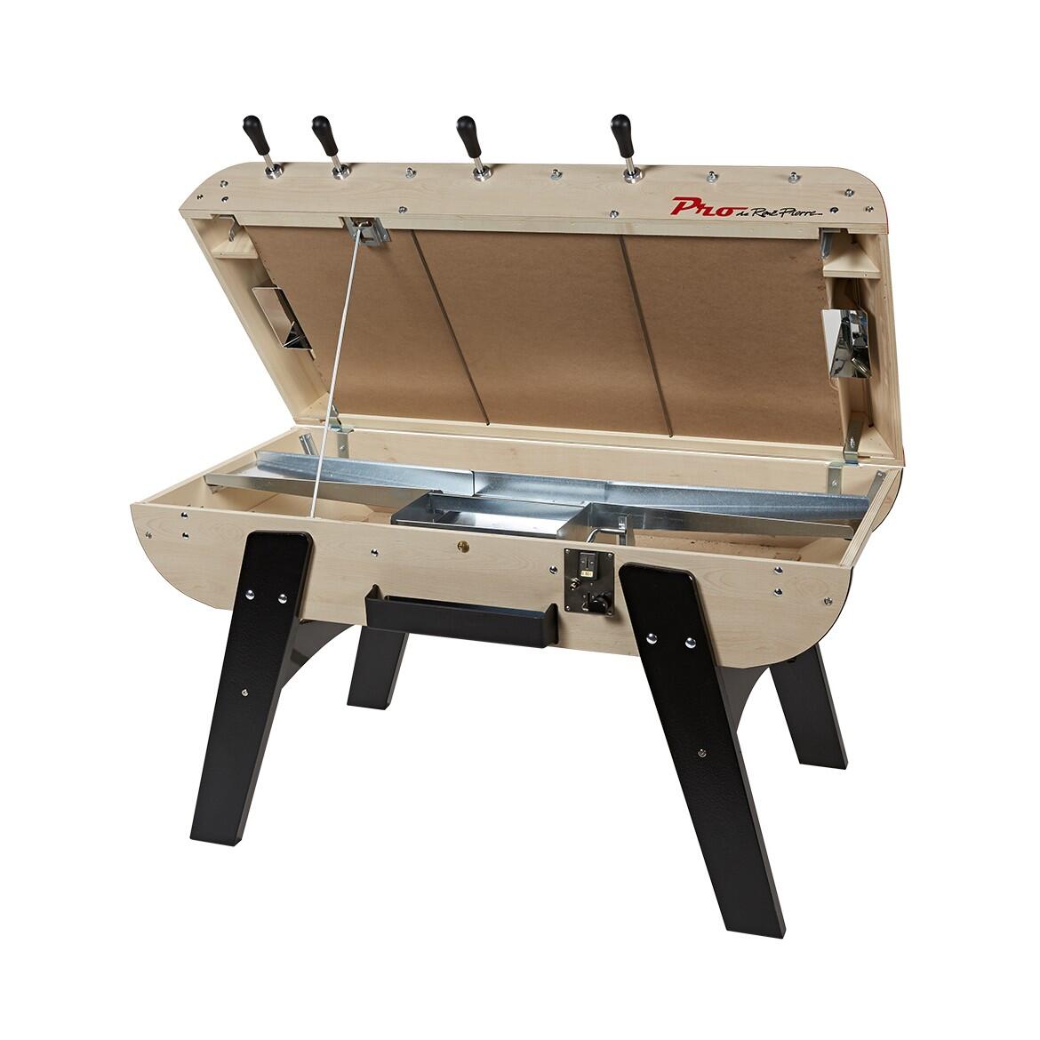 Baby-Foot Pro monnayeur - Fabrication française - L151 x l108x H90 - HETRE 2/5