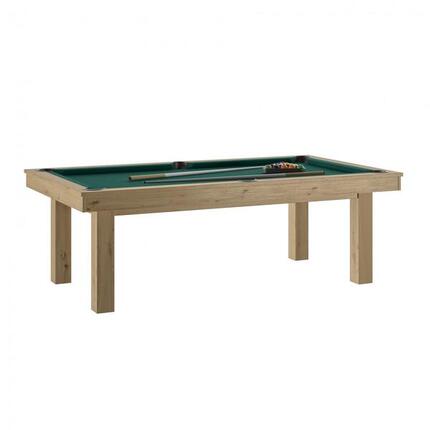 BILLARD LAFITE CHENE SABLE - DRAP VERT AVEC PLATEAUX TABLE