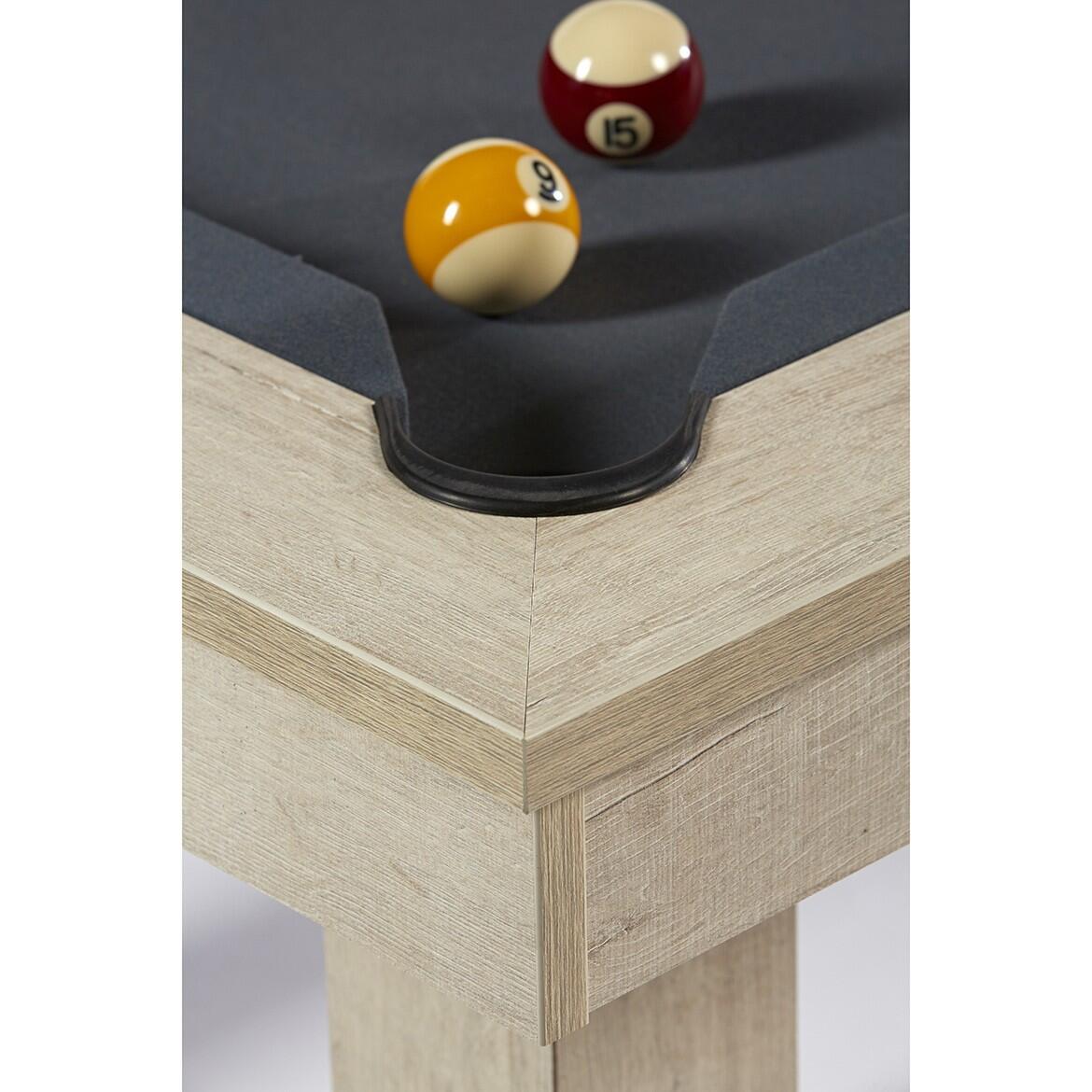 BILLARD LAFITE OSLO - DRAP VERT AVEC PLATEAUX TABLE 2/4