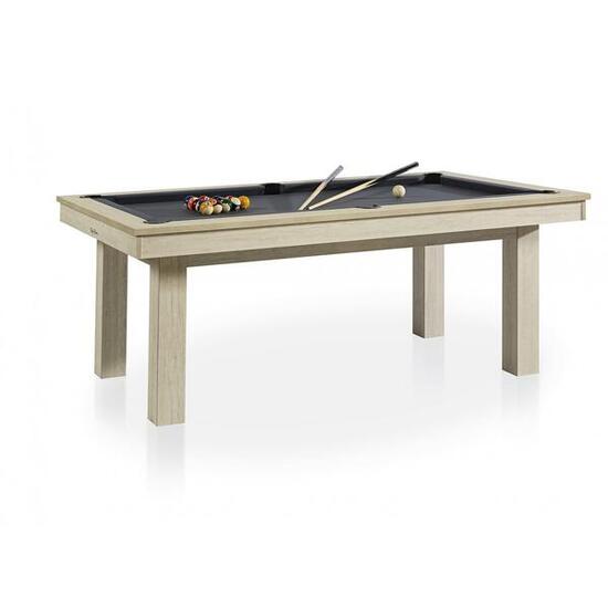 BILLARD LAFITE OSLO - DRAP GREY AVEC PLATEAUX TABLE