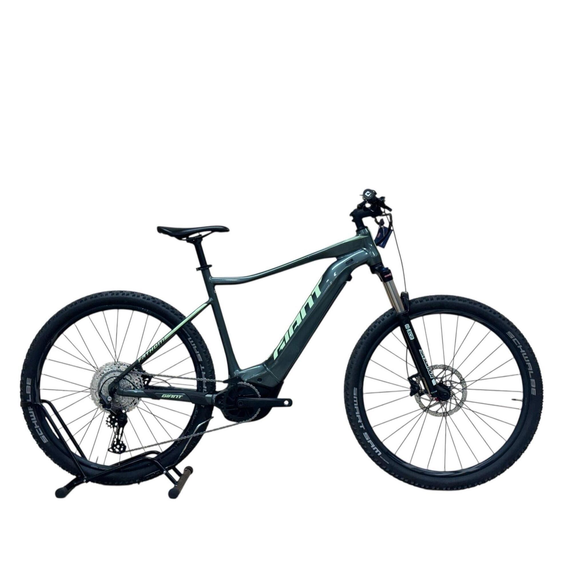 Giant - Reconditionné - Vtt Électrique Giant Fathom E+ 1 Shimano - Comme Neuf - Vélo Tout Terrain - Noir|vert - Decathlon