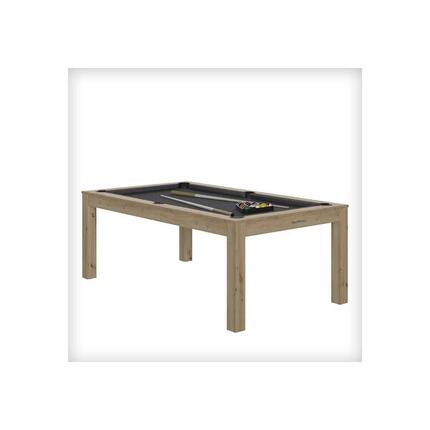 BILLARD CHARME CHENE SABLE - DRAP ROUGE